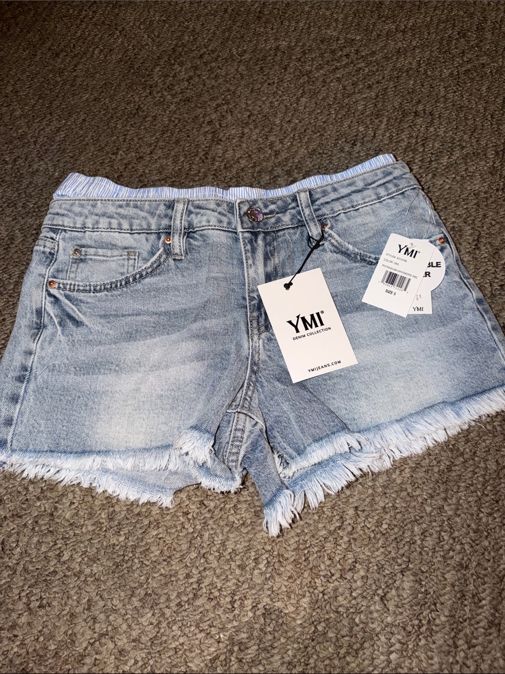 YMI Women's Women's Low Rise Shorts with Removeable Boxer size 5